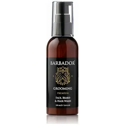 Barbador Face, Beard & Hair Wash 100ml
