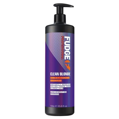 Fudge Clean Blonde Violet Toning Shampoo 1000ml