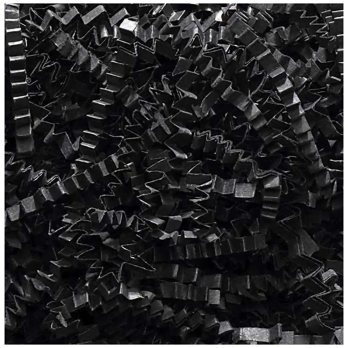 Relleno de papel decorativo Negro