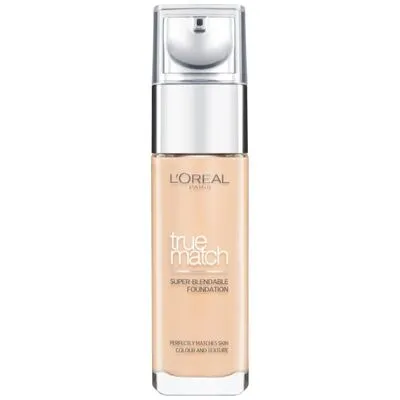 L'Oreal True Match Liquid Foundation 3W Golden Beige 30ml
