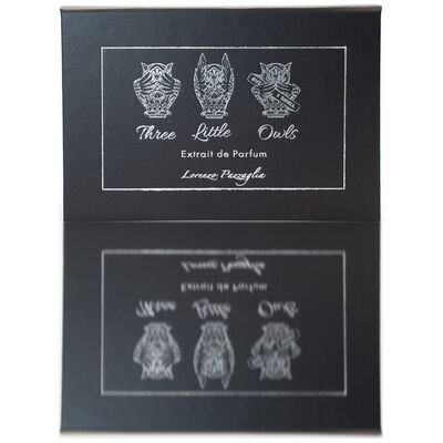 Lorenzo Pazzaglia Three Little Owls 3x3 Extrait de Parfum 28ml (Black Sea, Pax, Sun Gria)
