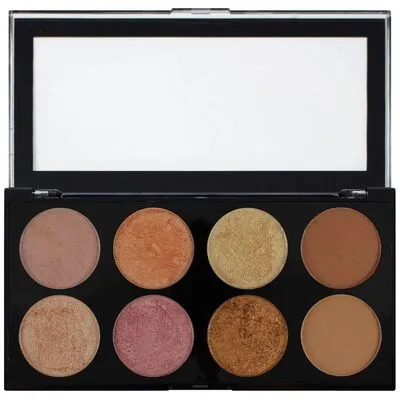 Makeup Revolution Ultra Blush Palette Golden Sugar 2 Rose Gold