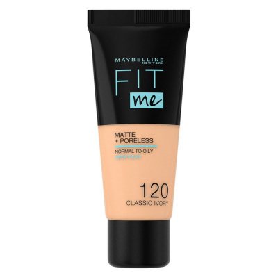 Maybelline Fit Me Matte + Poreless Foundation 120 Classic Ivory